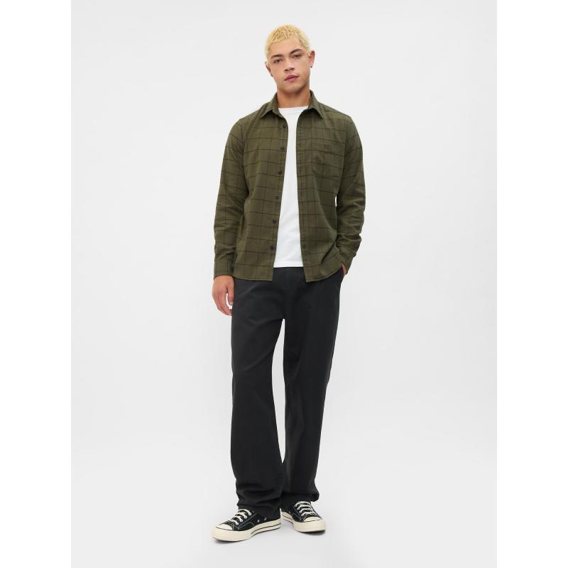 Svrchní flanelová košile