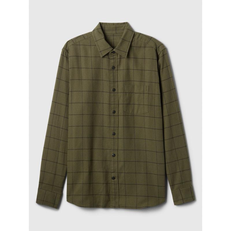 Svrchní flanelová košile