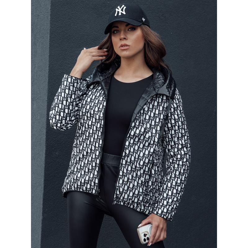 Dámska prechodná obojstranná bunda JIMA čierna