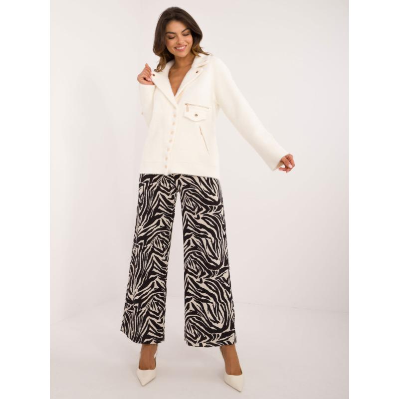 Női alpakka dzseki ekrü