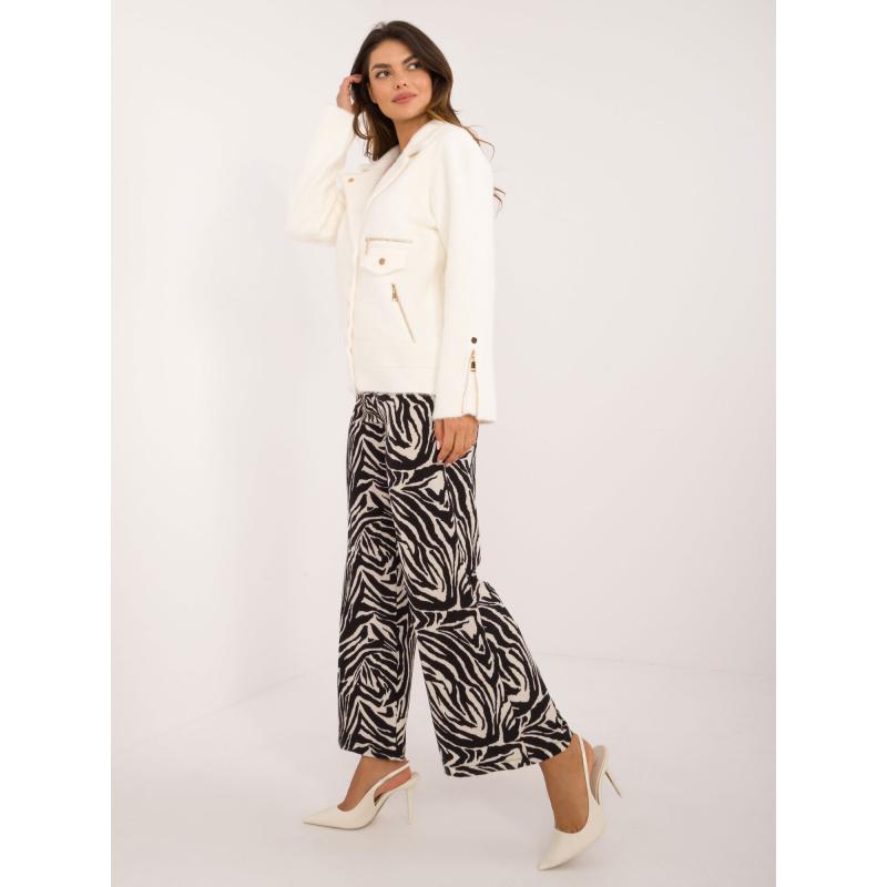 Női alpakka dzseki ekrü