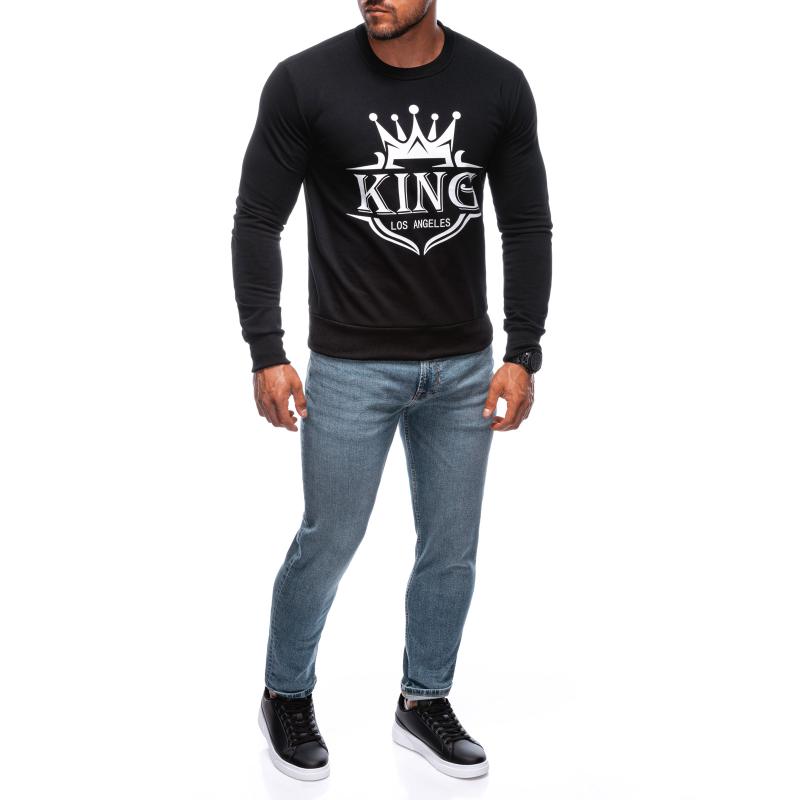 Férfi melegítőfelső B1680 fekete