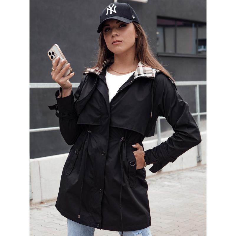 Dámská bunda parka FASHLOVE černá