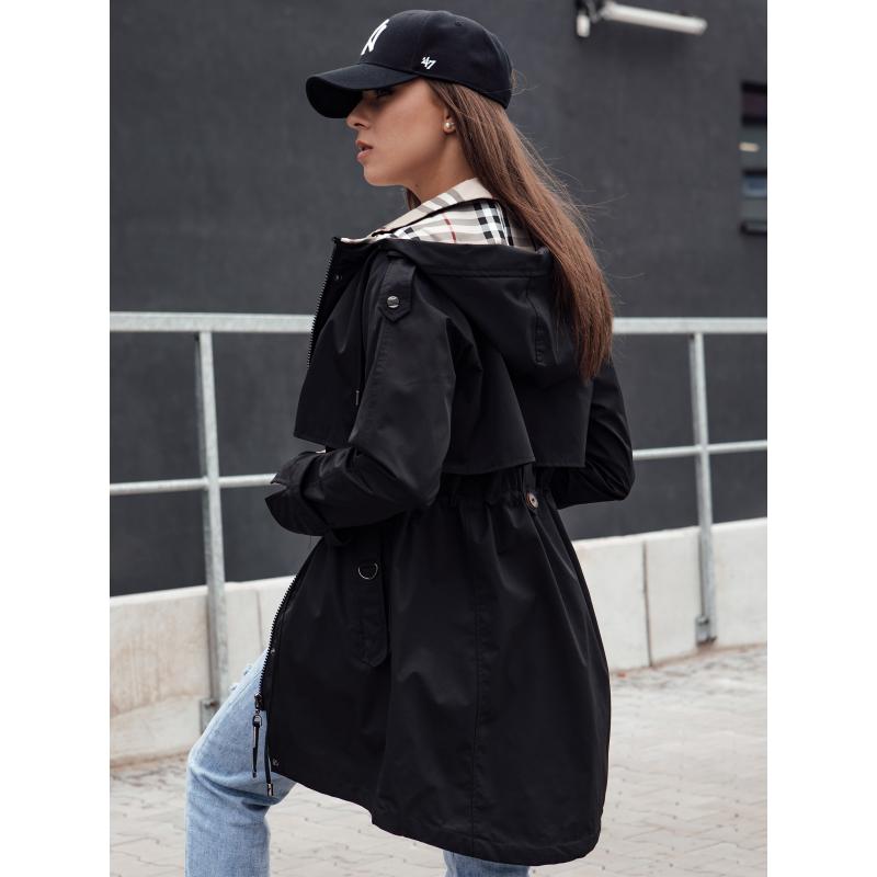 Dámská bunda parka FASHLOVE černá