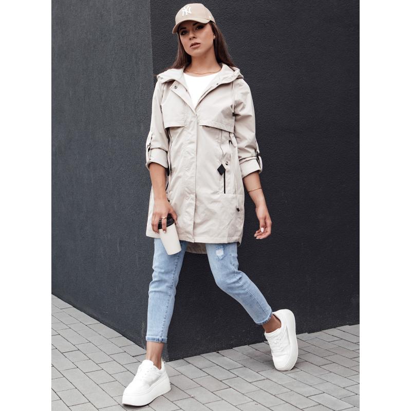 Dámská bunda parka STYLE QUEEN šedá