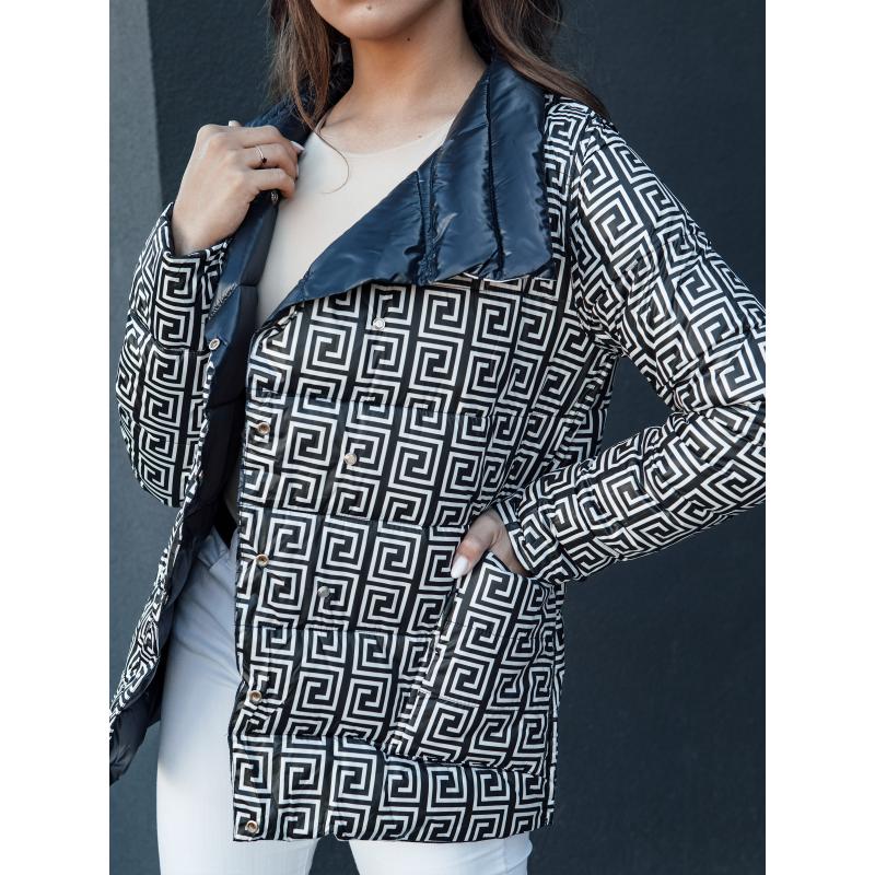 Dámská prošívaná bunda DELSY tmavě modrá