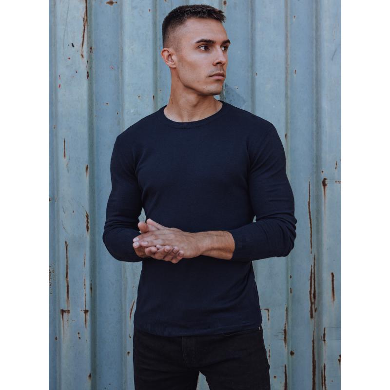 Pánský svetr tmavě modrý