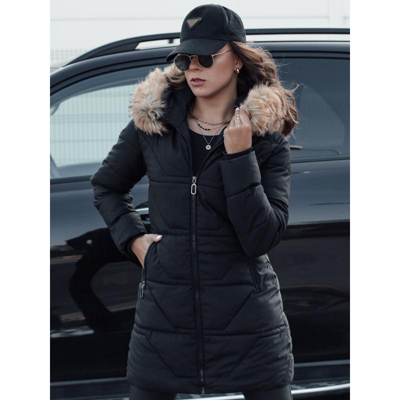 Dámska prešívaná zimná bunda NEXUS čierna