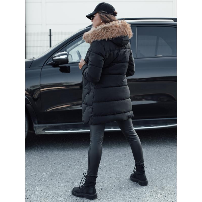 Dámska prešívaná zimná bunda NEXUS čierna