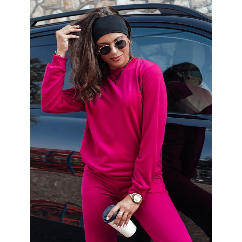 Dámská tepláková souprava MILIAN fuchsiová 