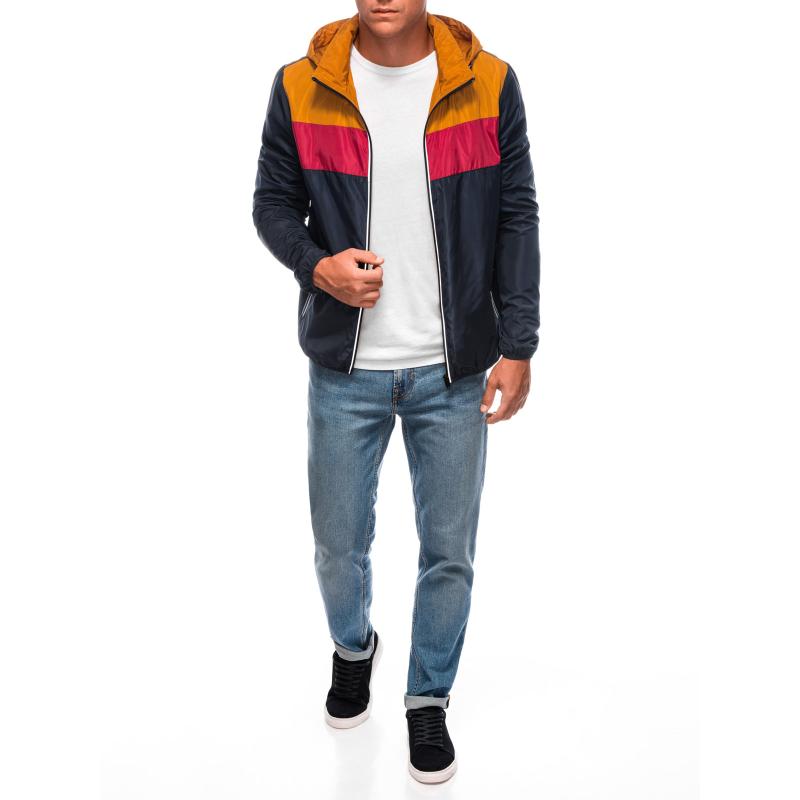 Férfi átmeneti dzseki 628C mustár