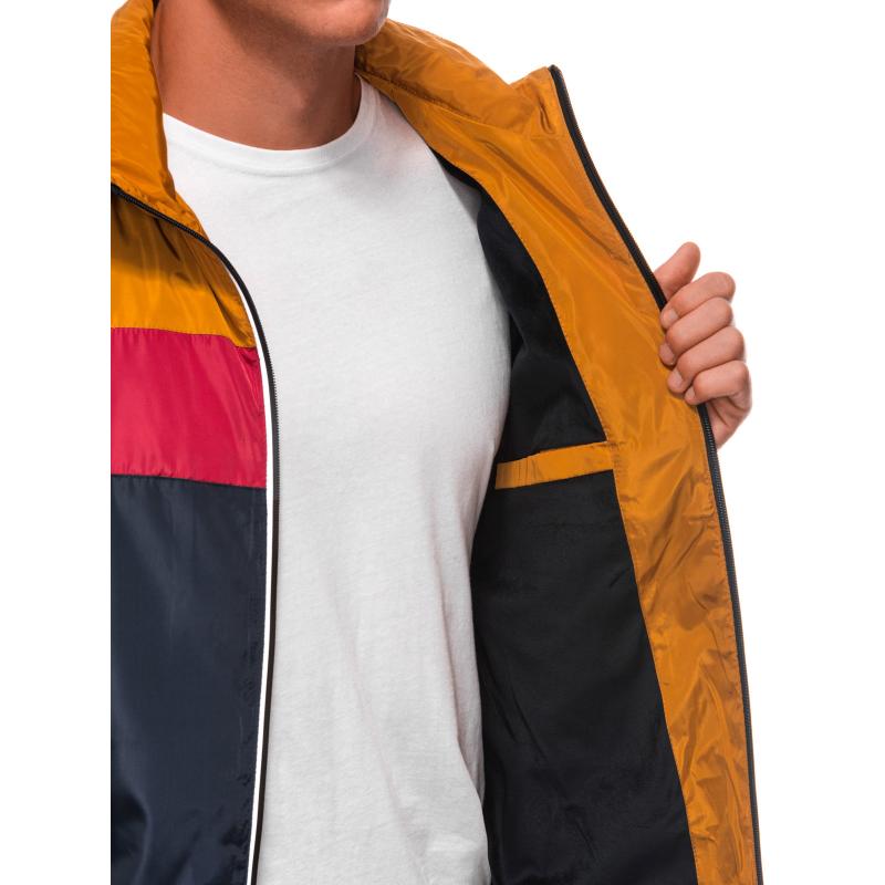 Férfi átmeneti dzseki 628C mustár