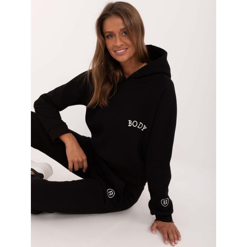 Női melegítő szett nadrággal fekete