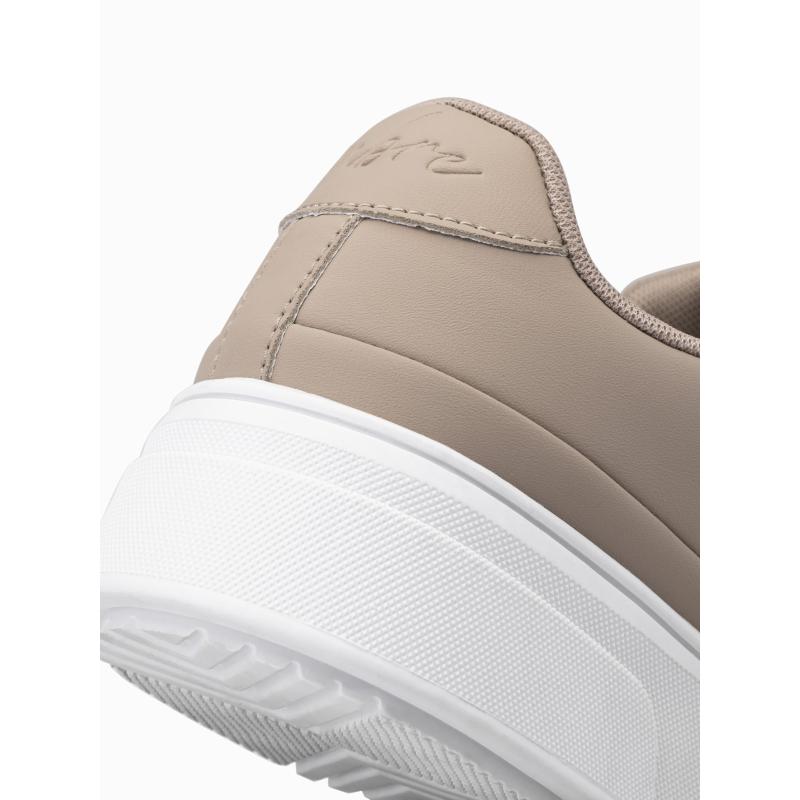 Pánské tenisky z ekokůže s tlustou podrážkou ash