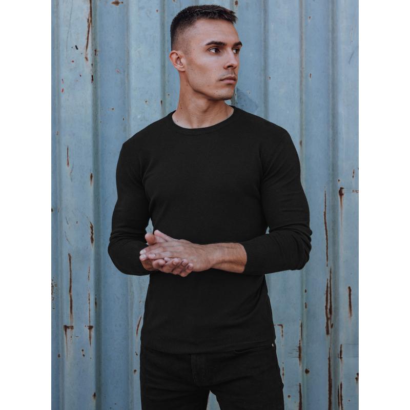 Pánský svetr černý WX2226