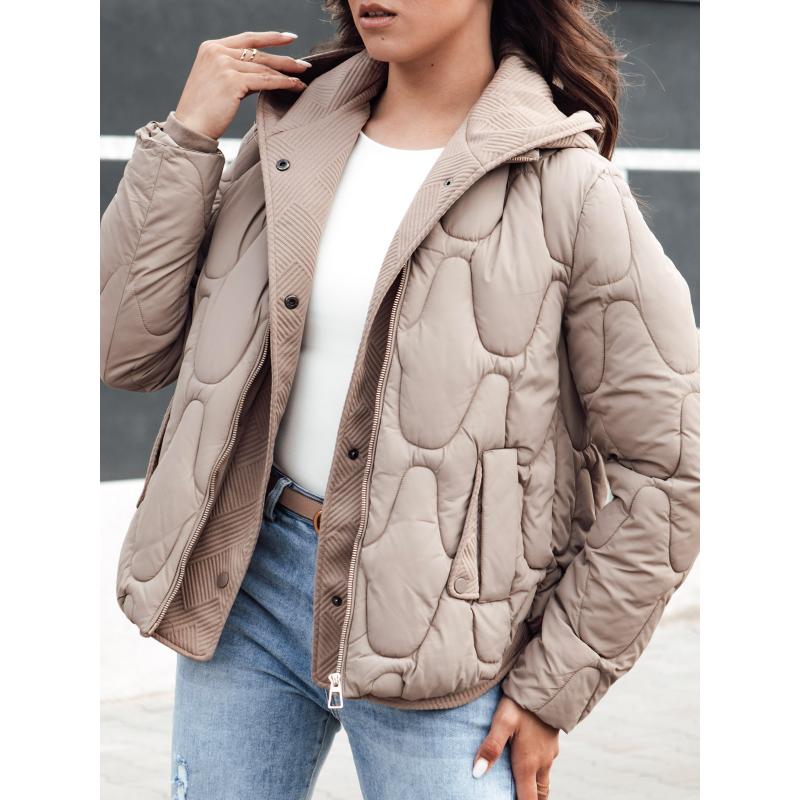 Dámská zimní bunda WINDGLAM hnědá