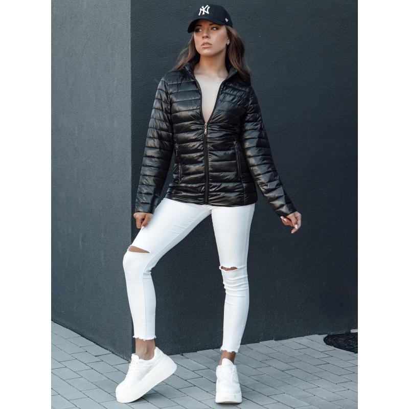 Női pehelypaplan dzseki BREEZFIT fekete