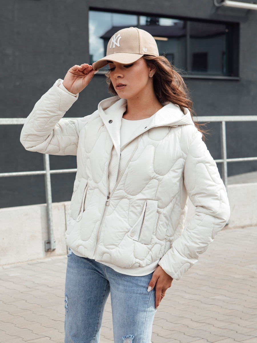 Dámská zimní bunda WINDGLAM bílá