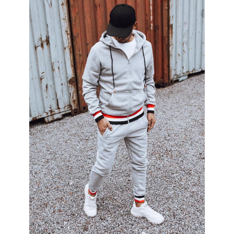 Férfi tréningruha világosszürke