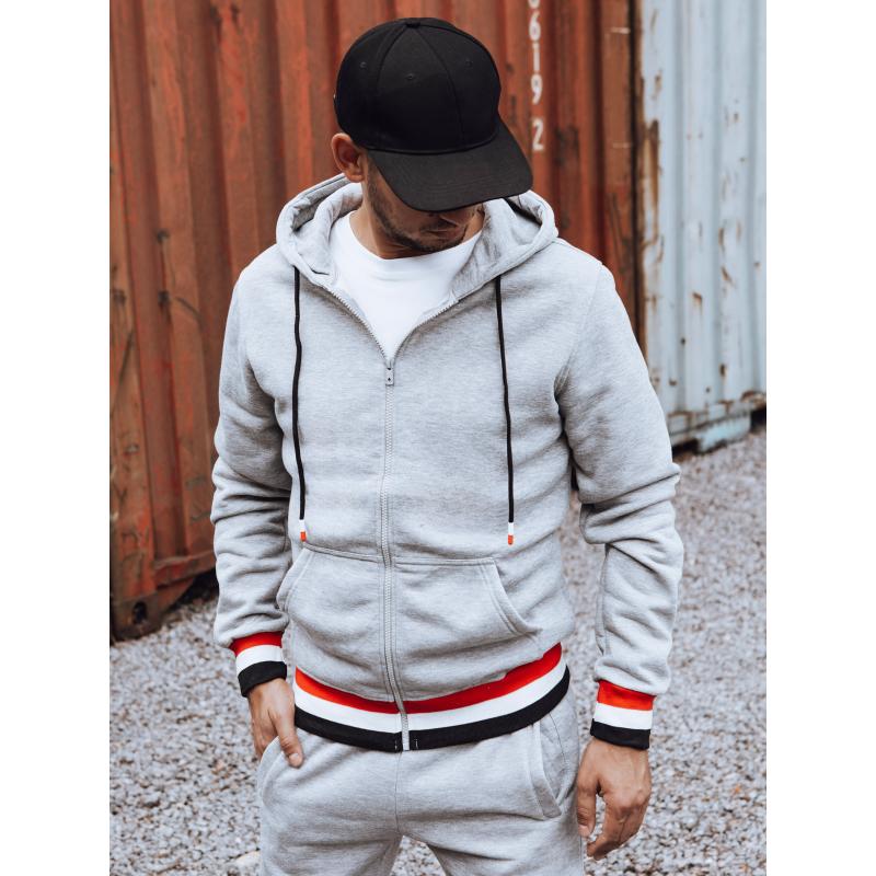 Férfi tréningruha világosszürke