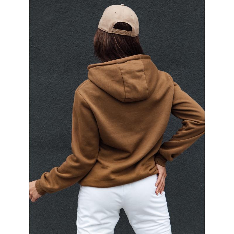 Dámská mikina BASIC hnědá