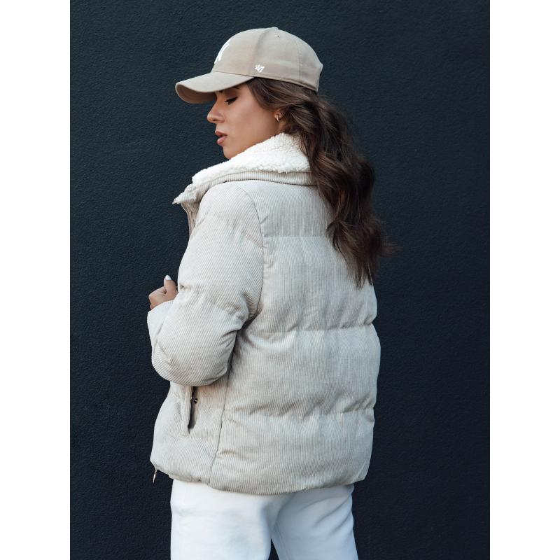 Női télikabát TRENDYGLAM beige