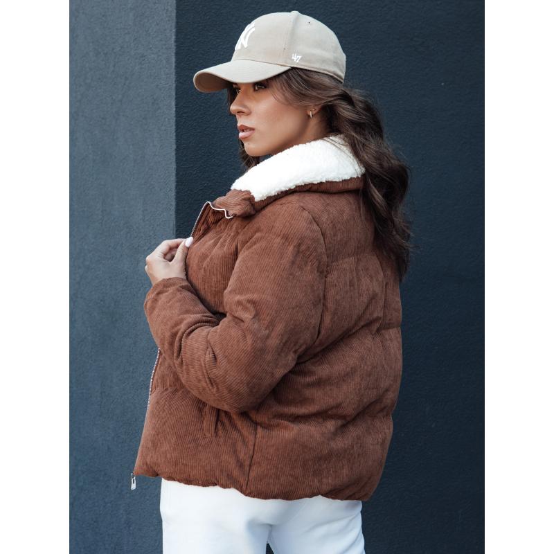 Női télikabát TRENDYGLAM barna