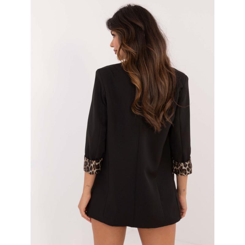 Dámské sako rozepínací černé