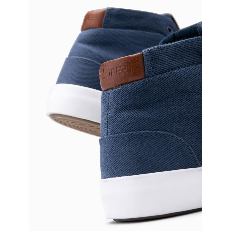 Pánské vysoké tenisky tmavě modré