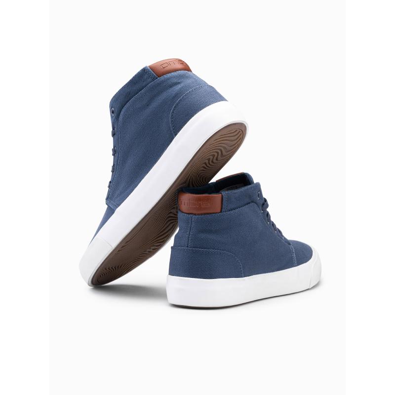 Pánské vysoké tenisky tmavě modré