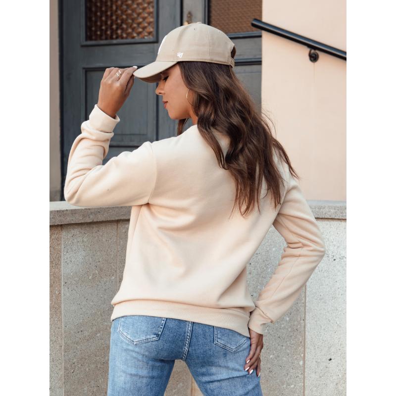 Női pulóver FASHION II bézs