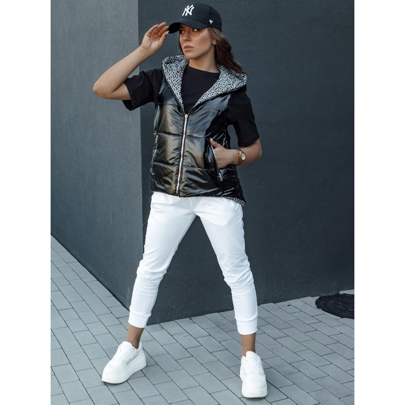 Dámská prošívaná vesta ICONVEST černá