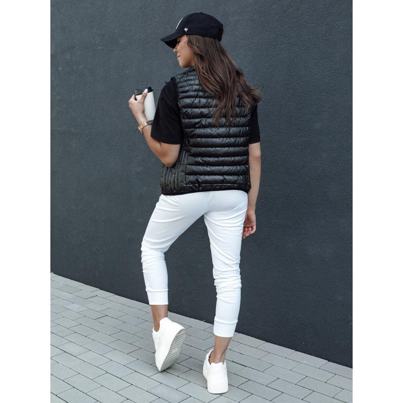 Dámská prošívaná vesta STYLISHZ se stojáčkem černá