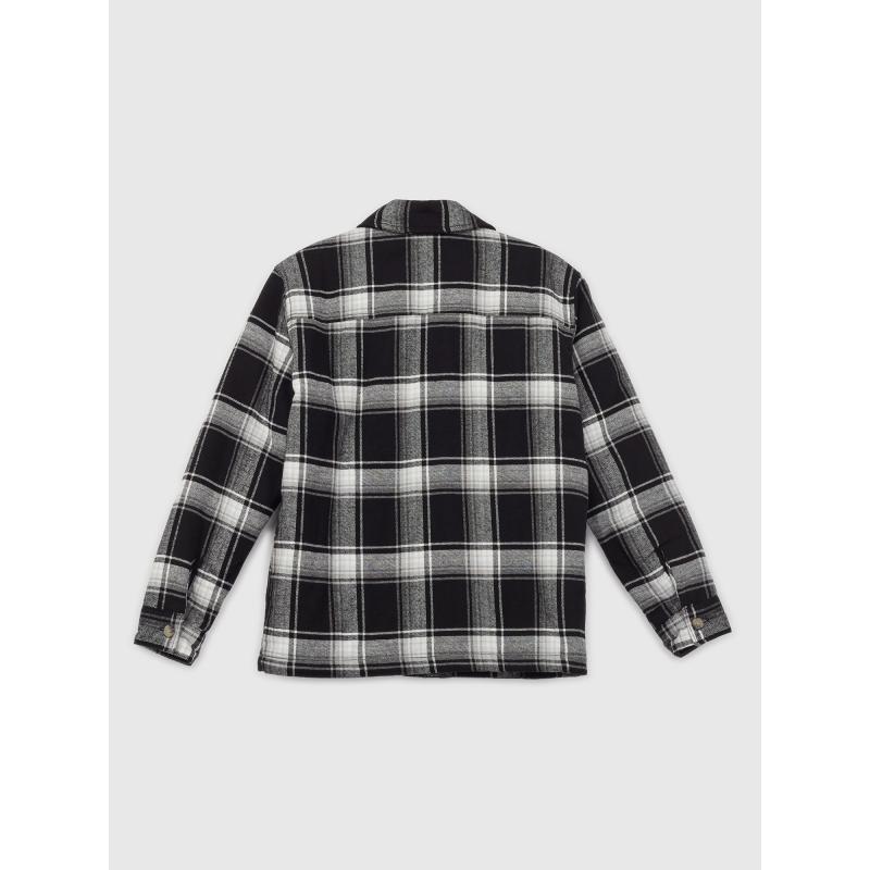 Dětská flanelová košilová bunda