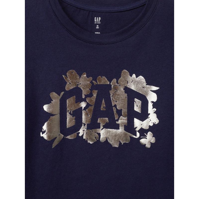 Gyerek póló fémes logóval