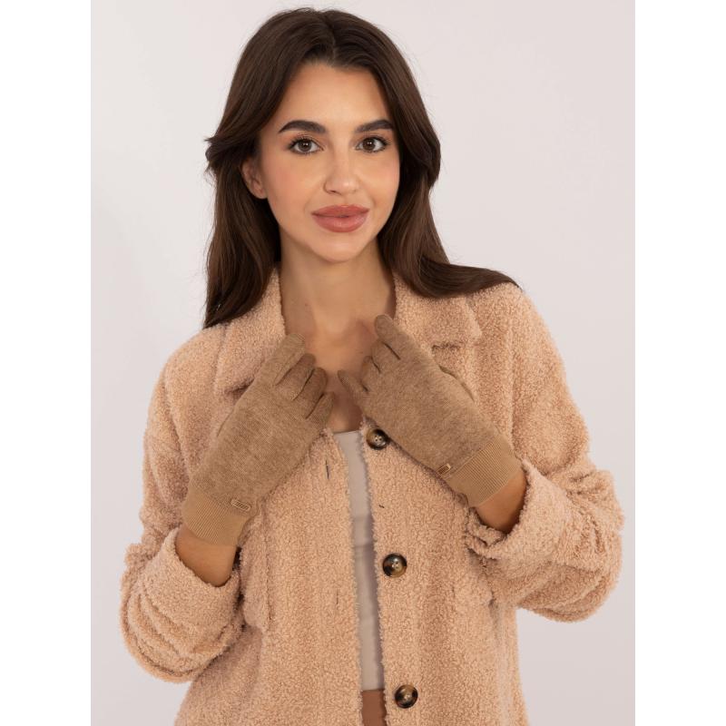 Női okostelefon kesztyű barna