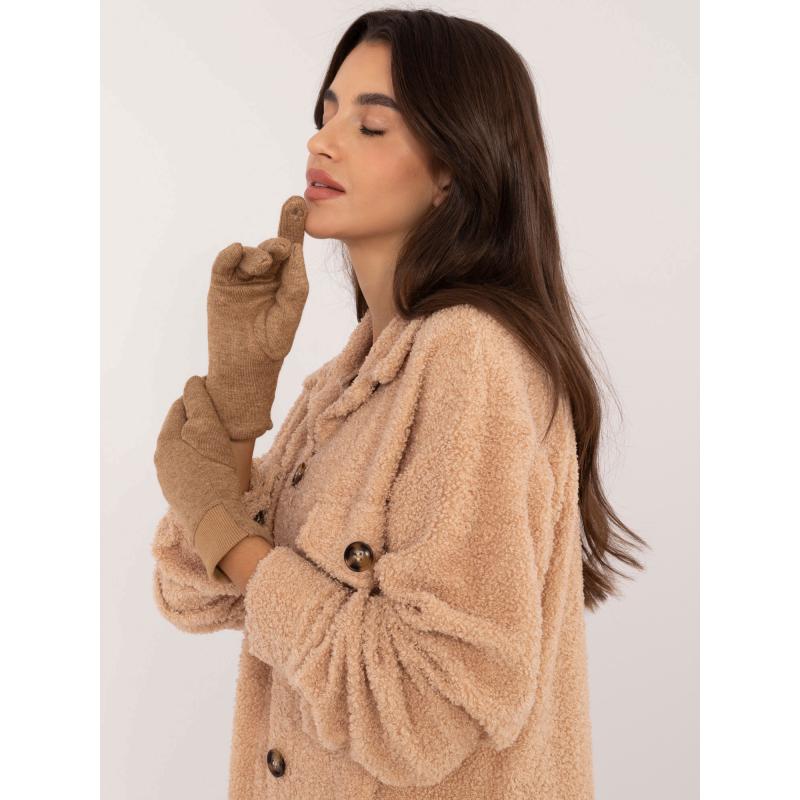 Női okostelefon kesztyű barna