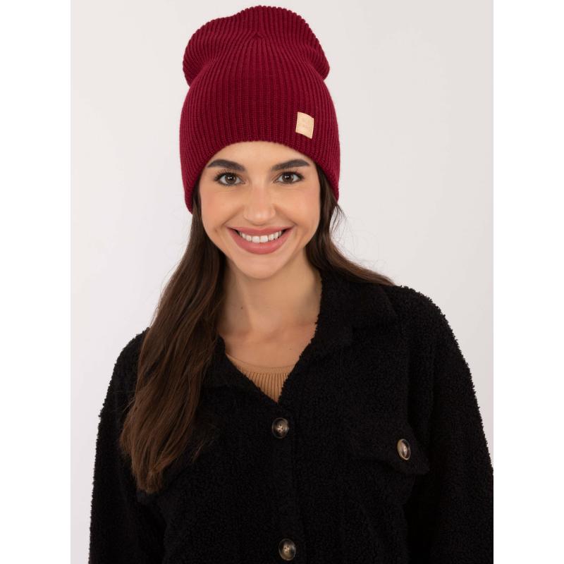 Dámská čepice RUE PARIS kaštanová 