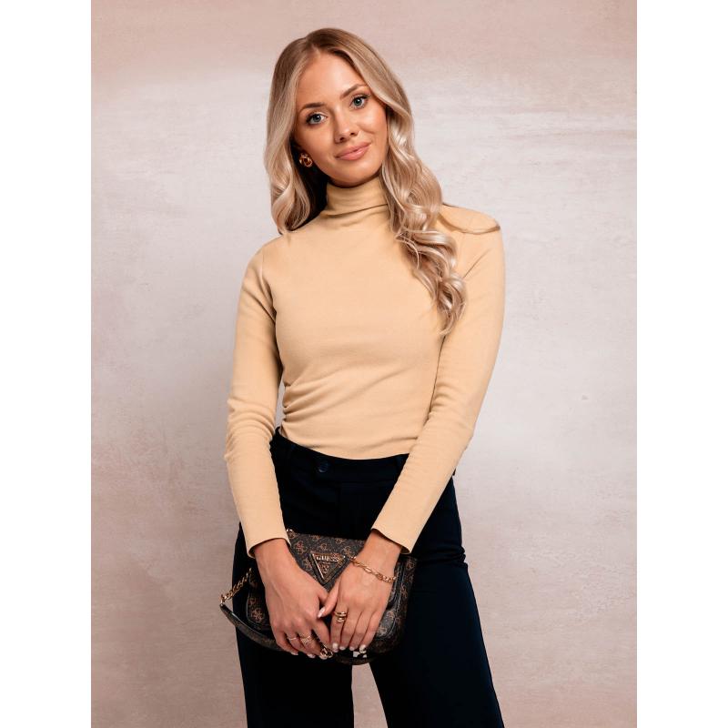Dámska polokošeľa ELR021 béžová