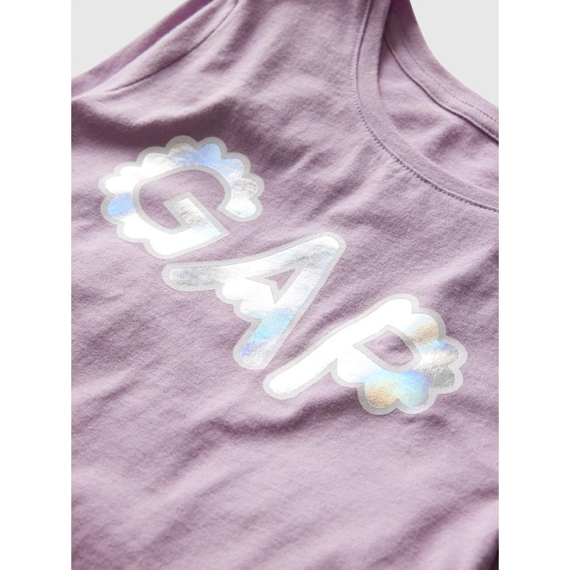 Gyermek póló fémes logóval