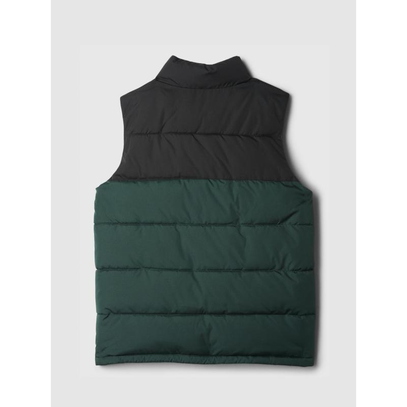 Dětská prošívaná nepromokavá vesta