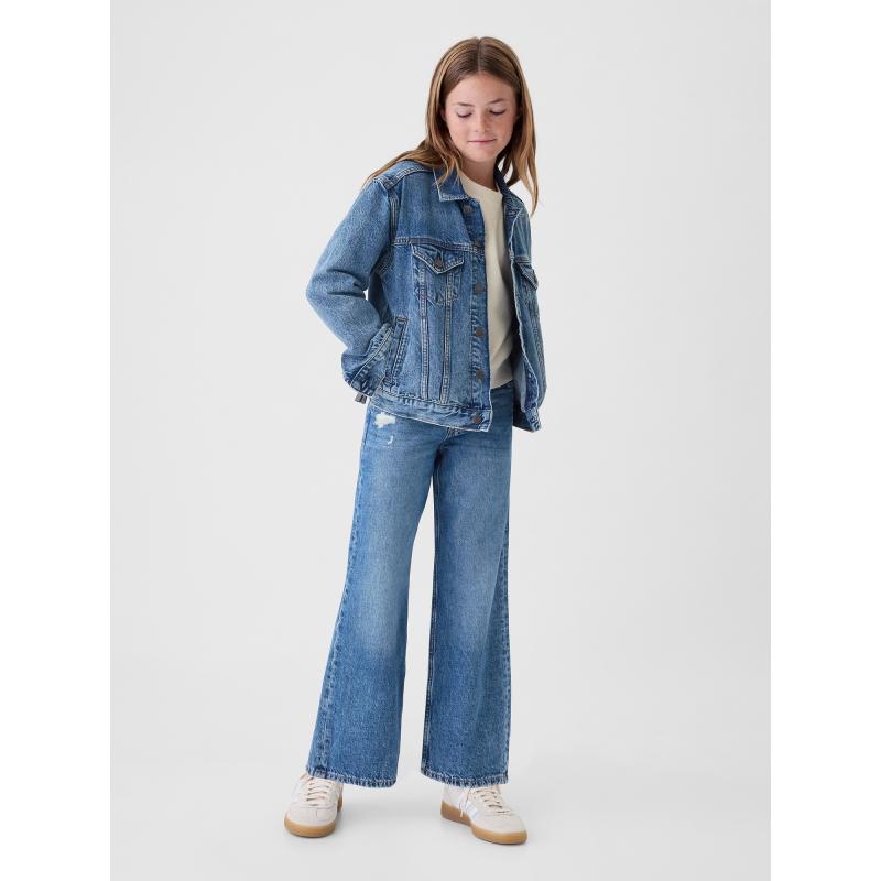 Gyerekek Sweatshirt logóval