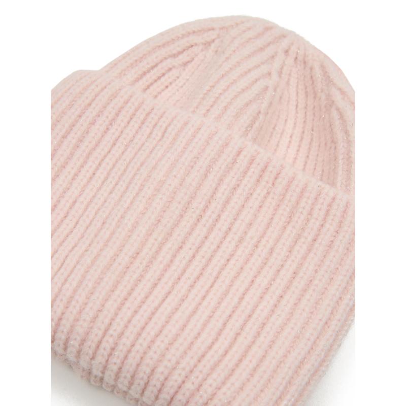 Világos rózsaszín női sapka