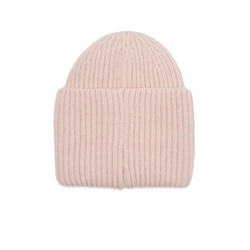 Világos rózsaszín női sapka