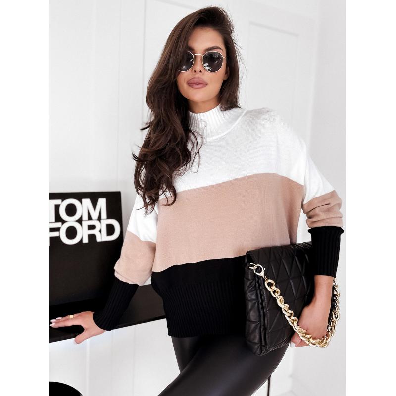 Dámsky sveter SERENE hnedý