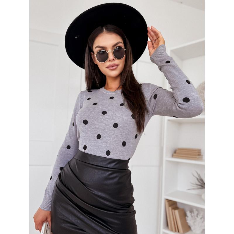 Női pulóver ATHENA szürke