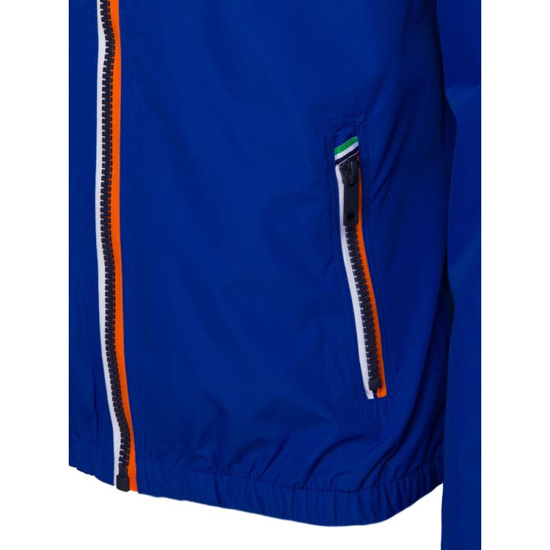 Pánská přechodová bunda modrá