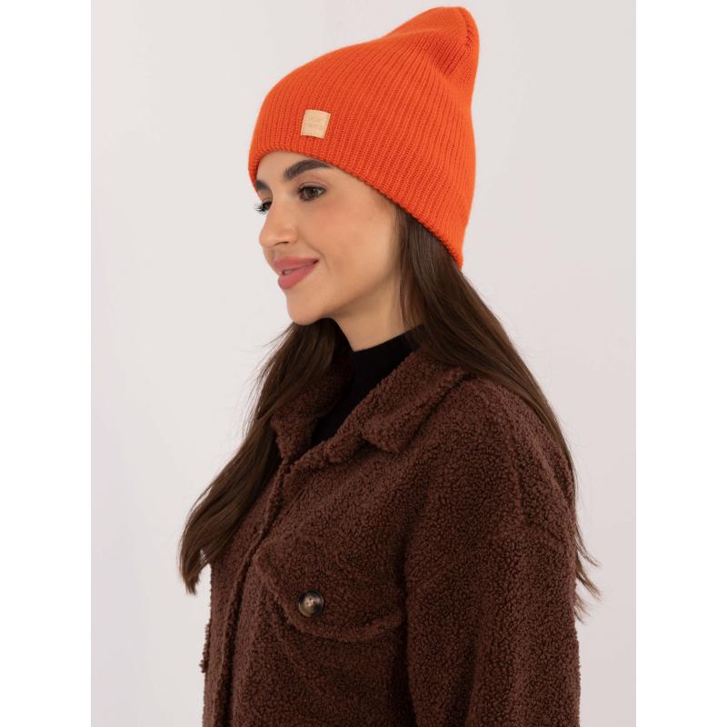 Dámská čepice RUE PARIS oranžová  