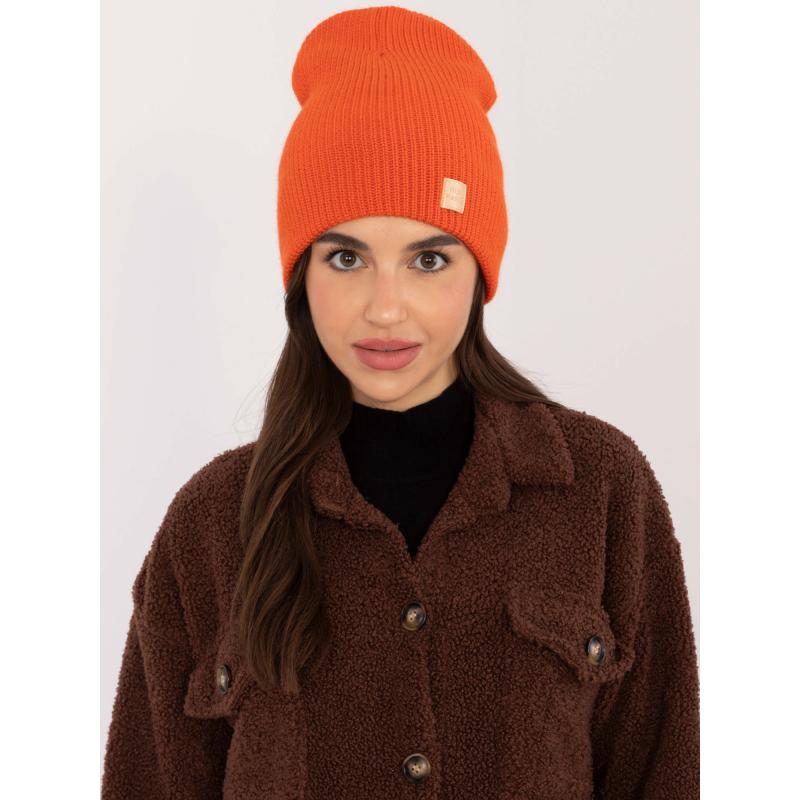 Dámská čepice RUE PARIS oranžová  
