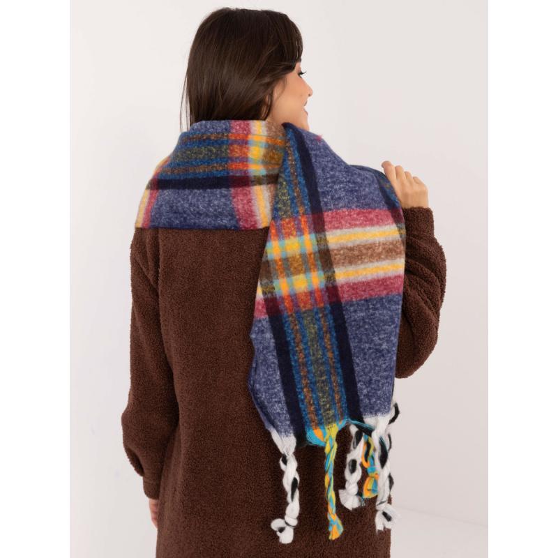 Női rojtos sál tengerészkék